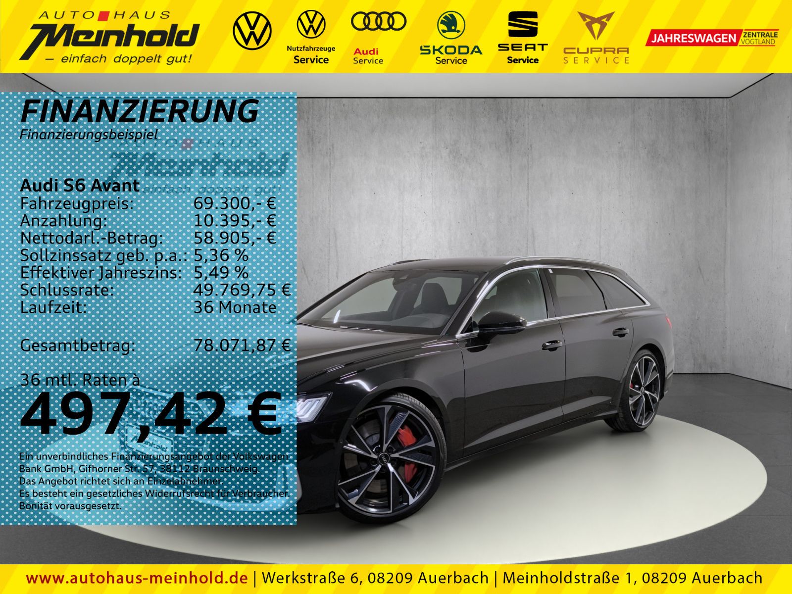 AUDI S6 Avant TDI tiptronic, ACC, Standheizung