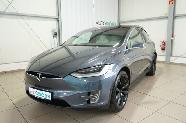 Tesla Model X Maximale Reichweite LED+Pano+Abstandstem