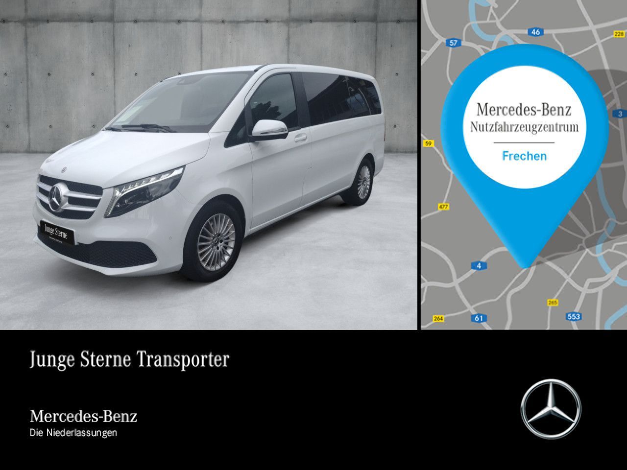MERCEDES-BENZ V 250 d Lang EDITION+SportP+9G+LED+Kamera+MBUX