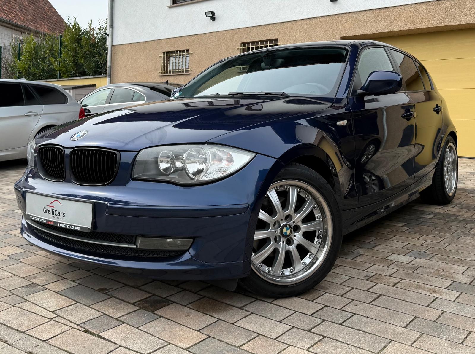 BMW 118d Limousine*BLAU*TOP*PROF*MULTILENKRAD