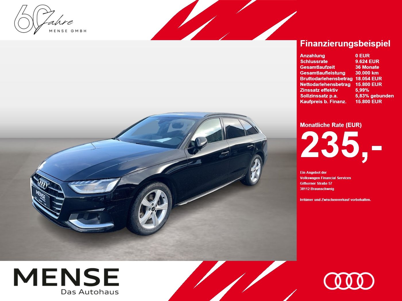Audi A4 Avant 35 TDI S tronic Advanced ACC LED Navi