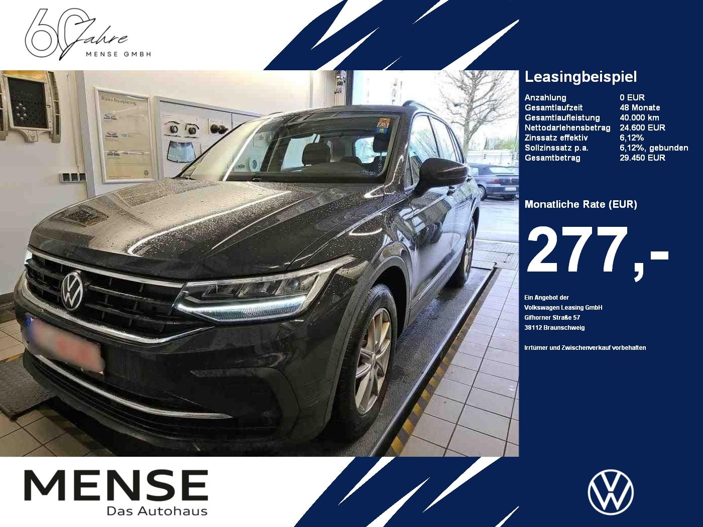 Volkswagen Tiguan 2.0 TDI Life CarPlay|ACC|LED|Navi|KlimaA