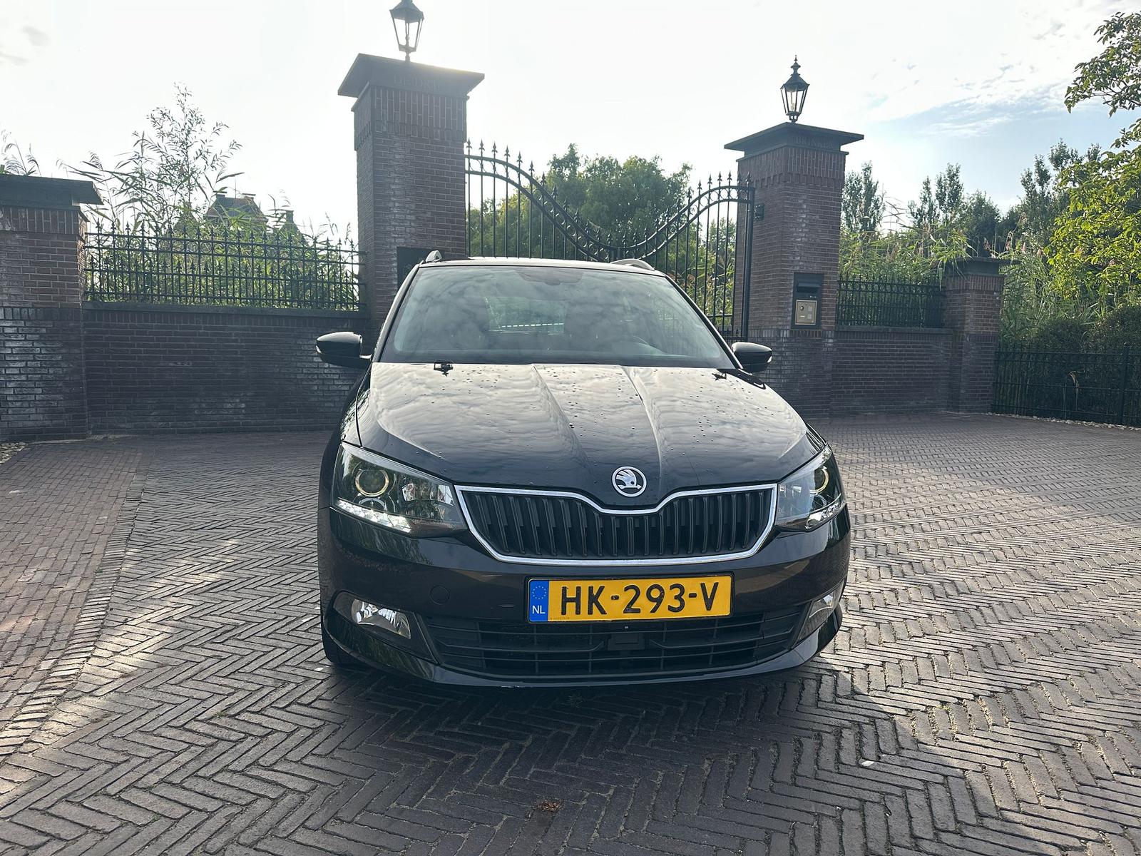 Skoda Fabia 2015 — вигляд ззаду