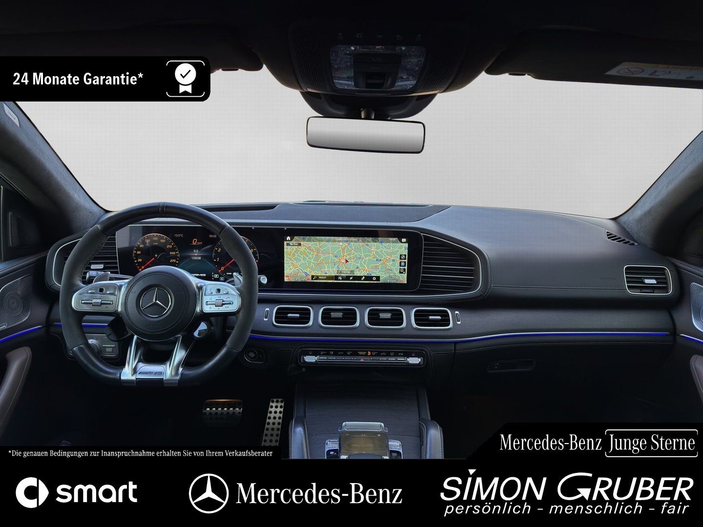 Fahrzeugabbildung Mercedes-Benz GLE 63 S 4M Coupé Pano AHK Burmester Drivers 360