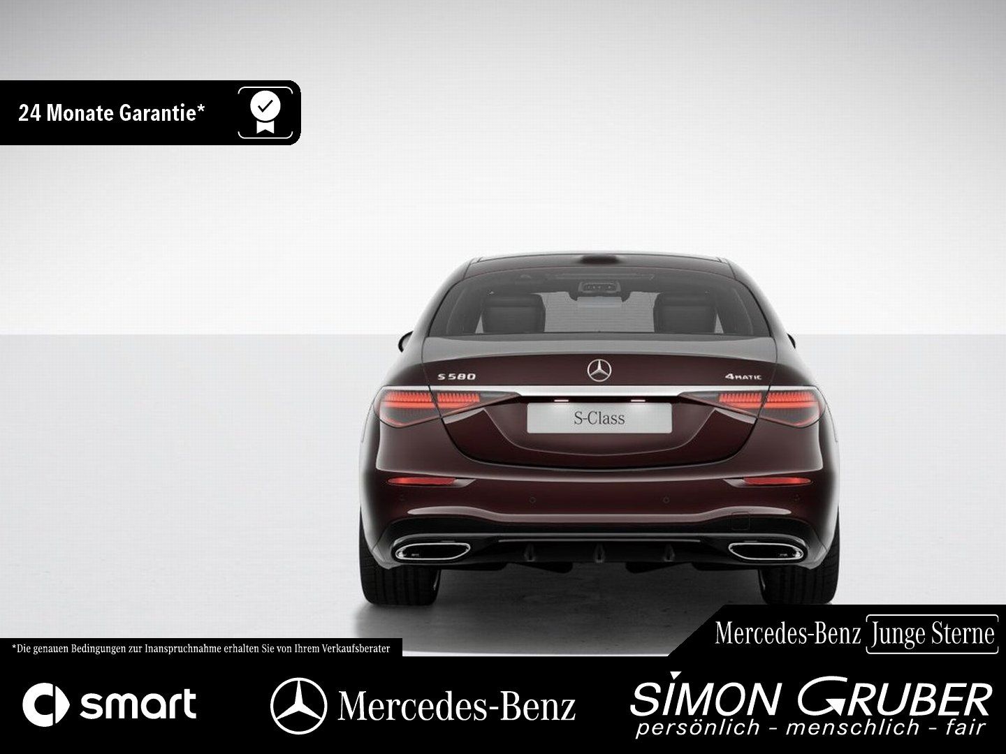 Fahrzeugabbildung Mercedes-Benz S 580 4M L AMG Night First-Class Executive Chauf