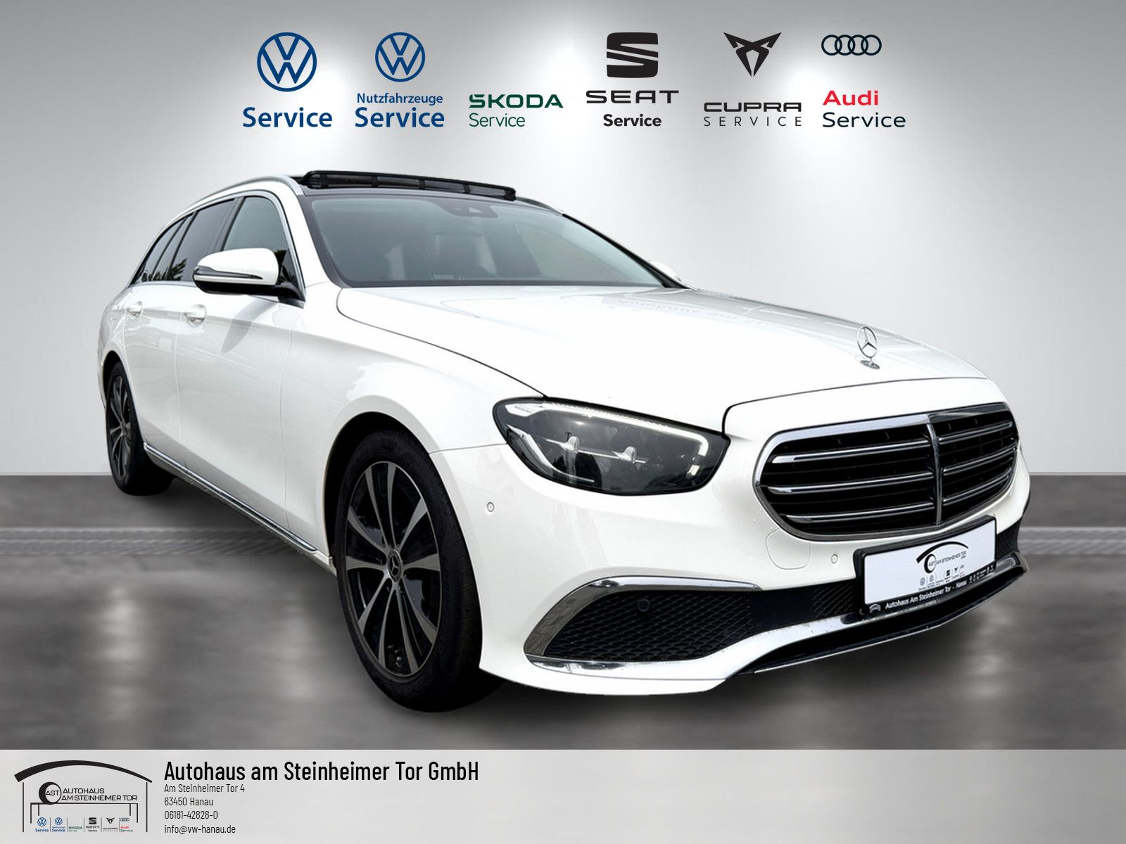 MERCEDES-BENZ E 220 EXCLUSIVE-PANO-LEDER-KAME-WIDE-LUFT-SITZB