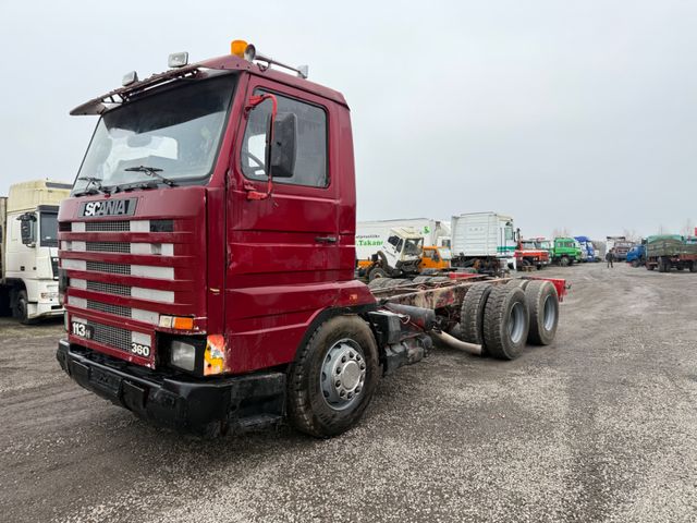 Scania R 113 6x4 360 full steel manual