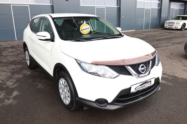 Nissan Qashqai 1.5 dCi Visia,Klima,Temp,Ahk,8xFach,Eur6