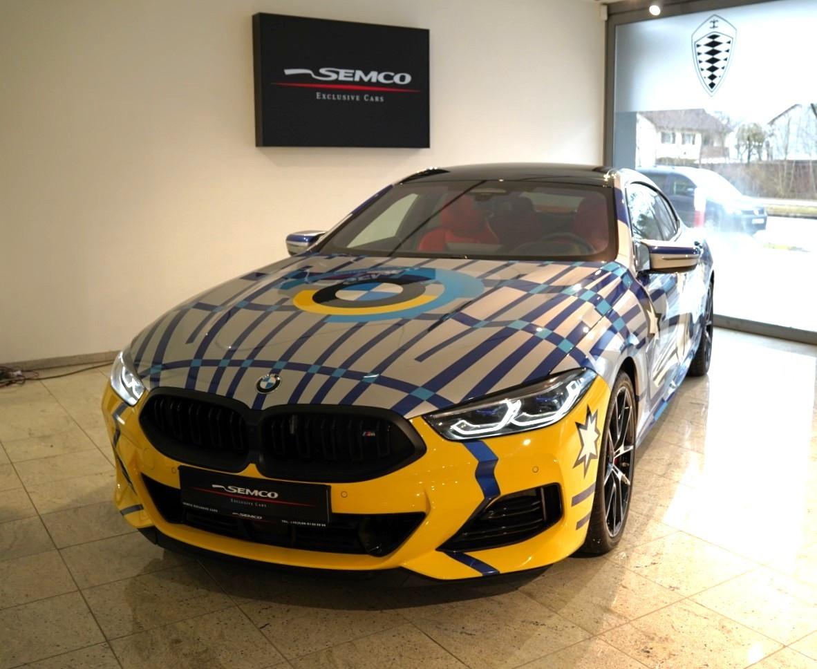 BMW M850i xDrive SONDERMODELL "Jeff Koons 1 of 99"