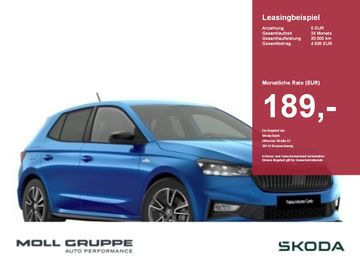 Skoda Leasingangebot: Skoda Fabia 1.5 TSI Monte Carlo 2xKLIMA ACC AUT KAM