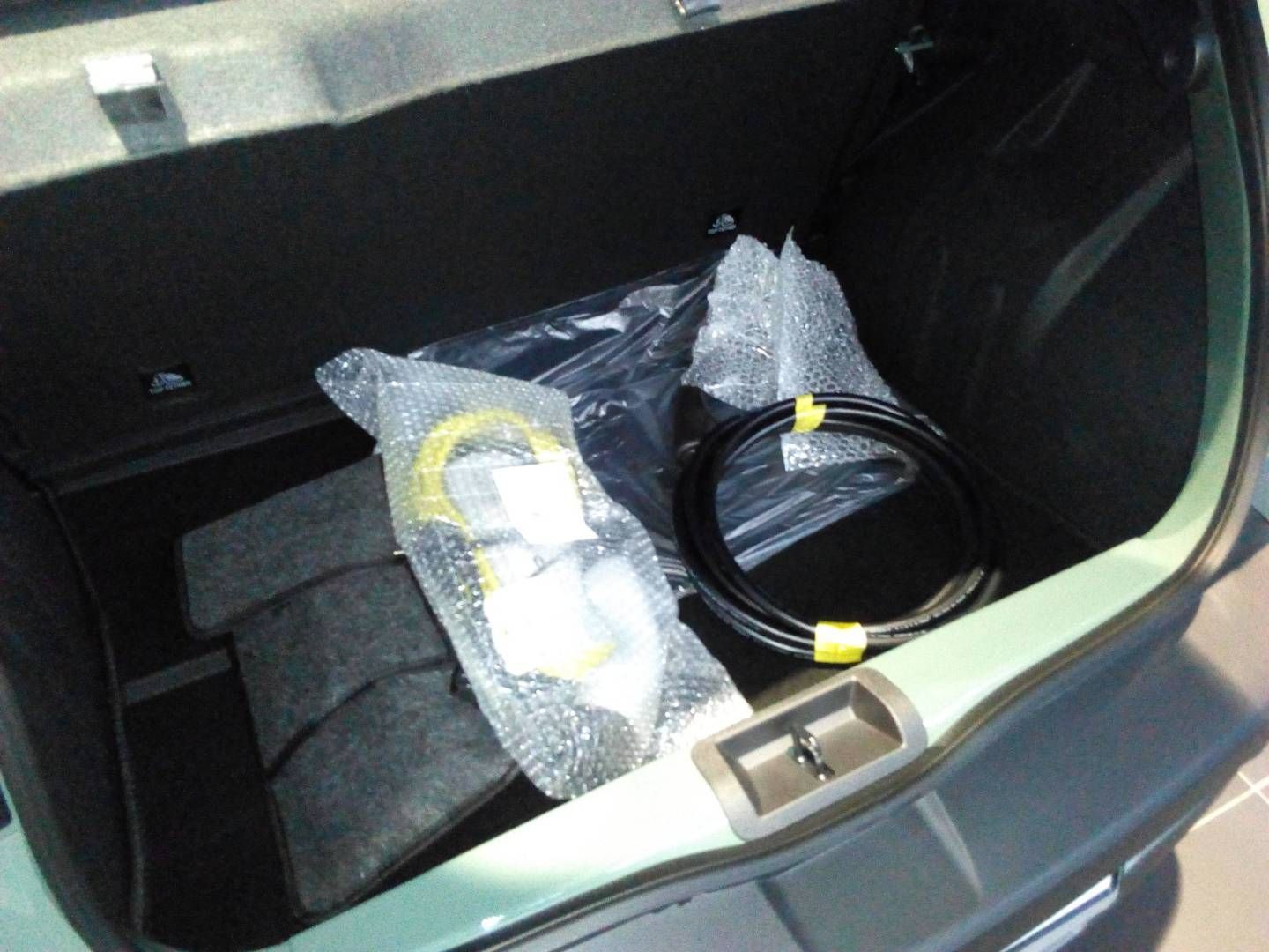 Fahrzeugabbildung Dacia Spring Essential CCS- Anschluss