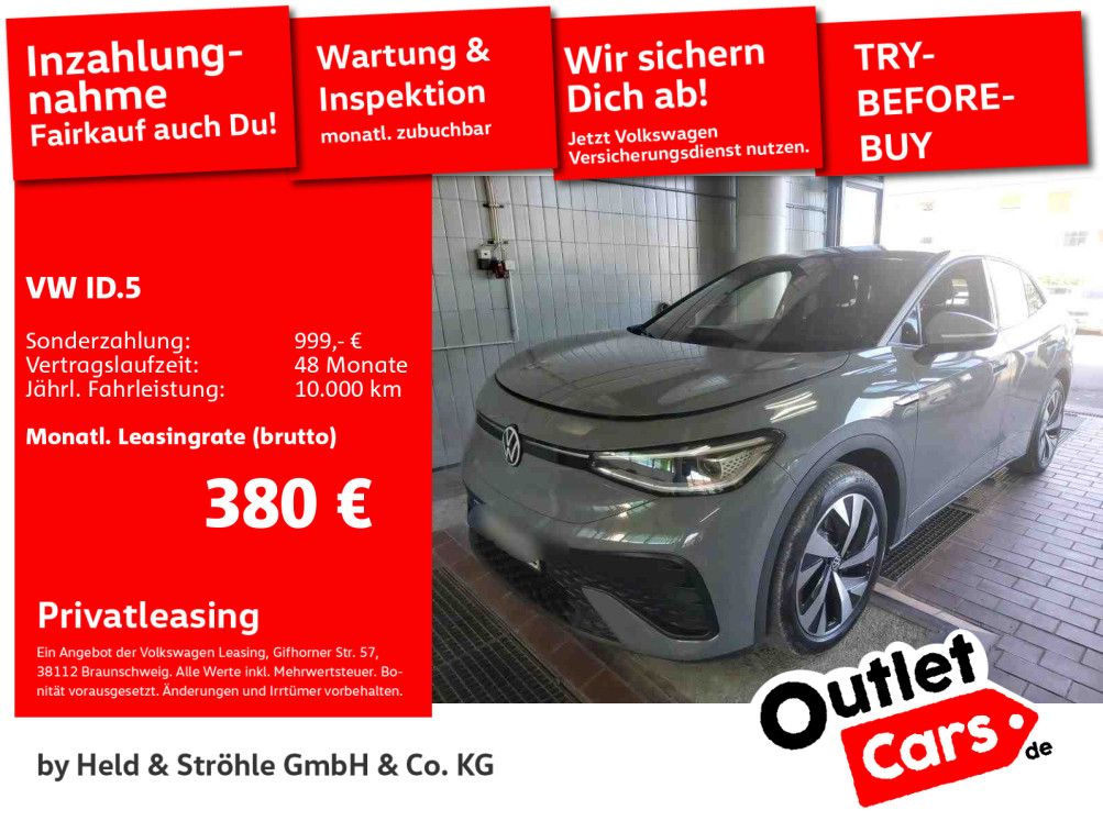 ID.5 Pro Perf. AHK 20" IQ.LED 360°K NAV ACC WÄPU