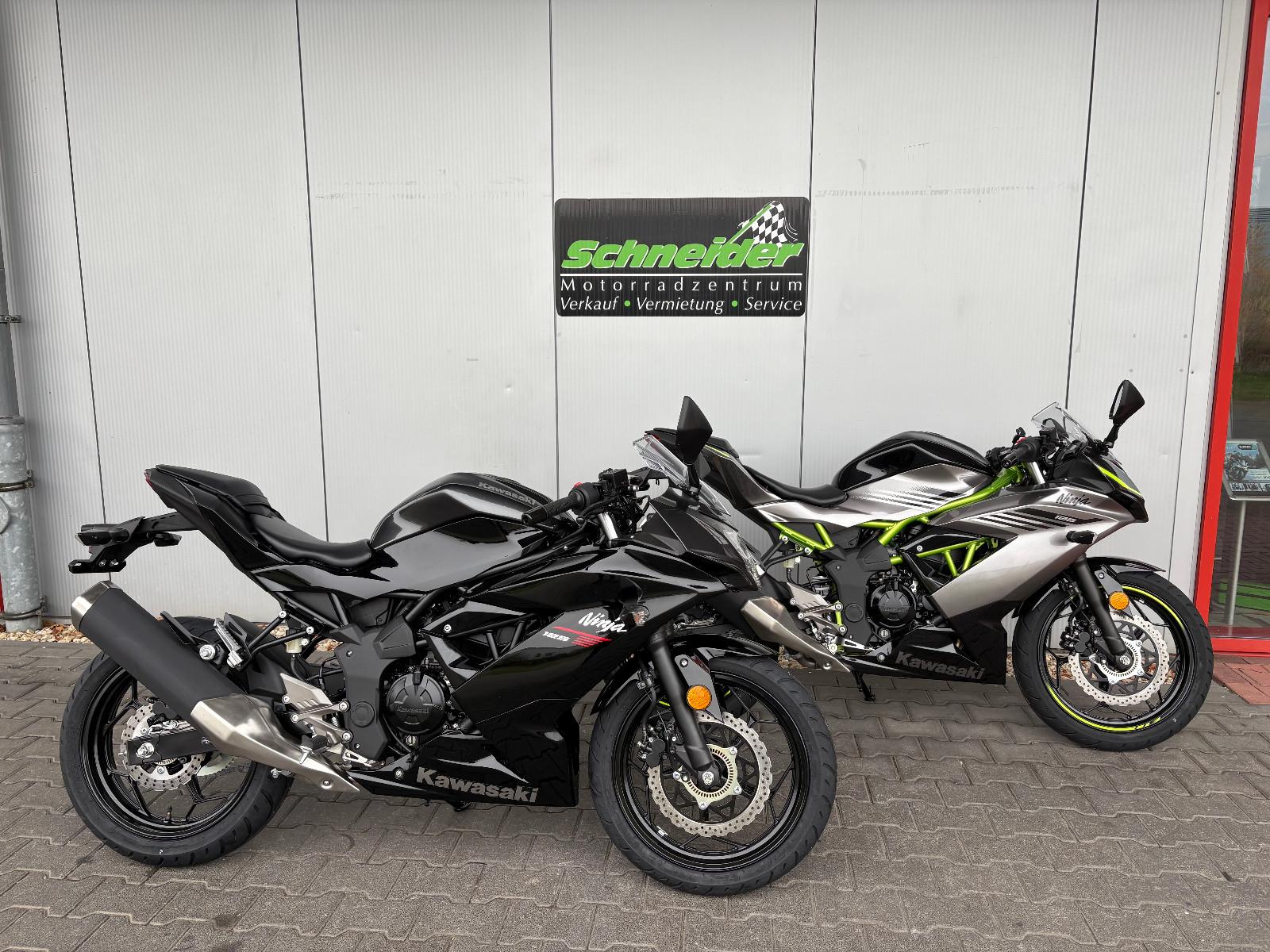 Kawasaki Ninja 125 ABS Schwarz o. Grau inkl. Starterbonus