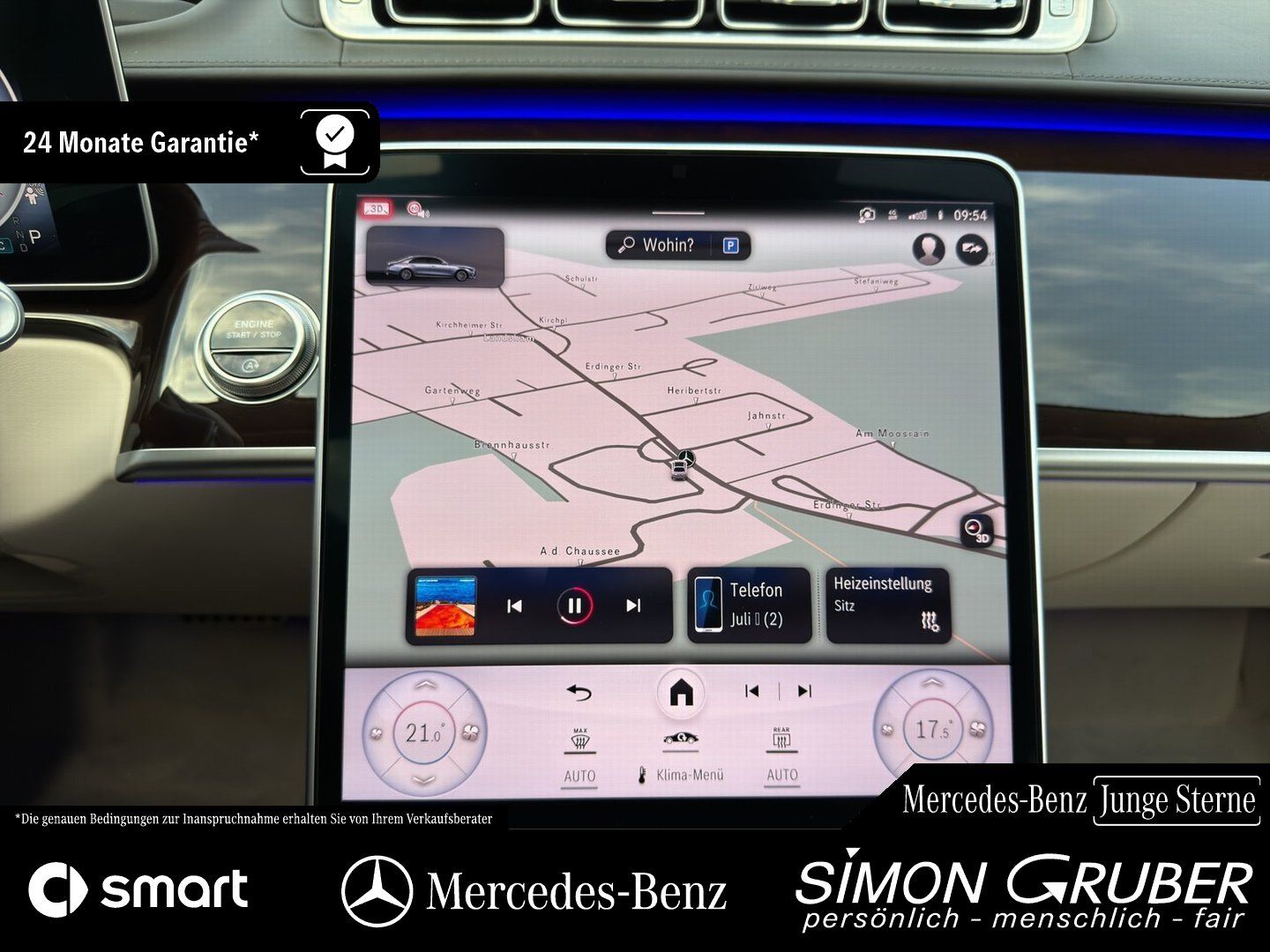 Fahrzeugabbildung Mercedes-Benz S 580 4M L AMG Exklusive Executive TV FondEntert