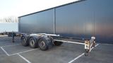 Renders 3 AXLE EXTENDABLE CONTAINER TRANSPORT TRAILER - Container