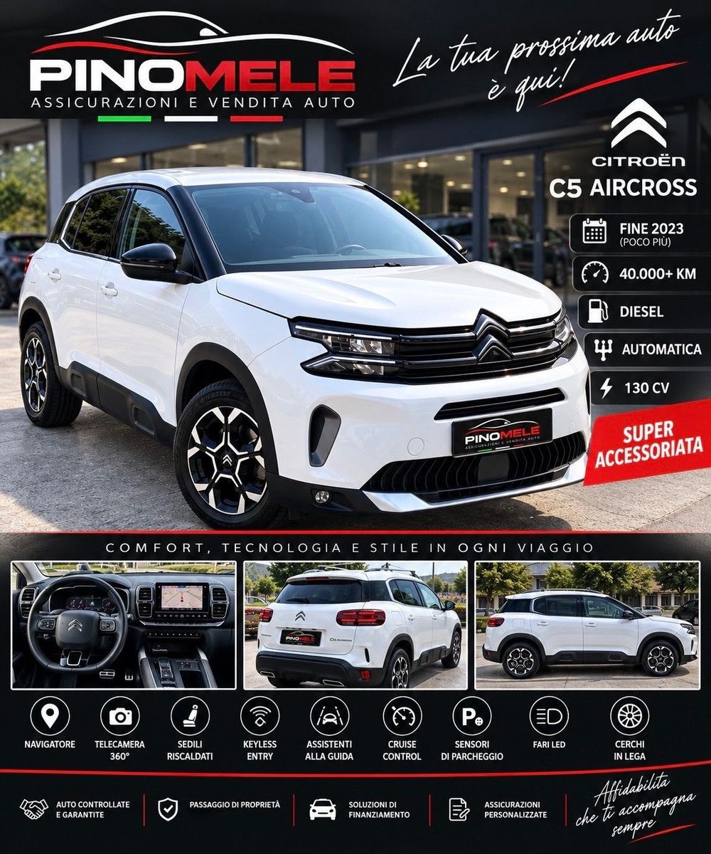 Citroën Citroen C5 Aircross BlueHDi 130 S&S EAT8 Shine