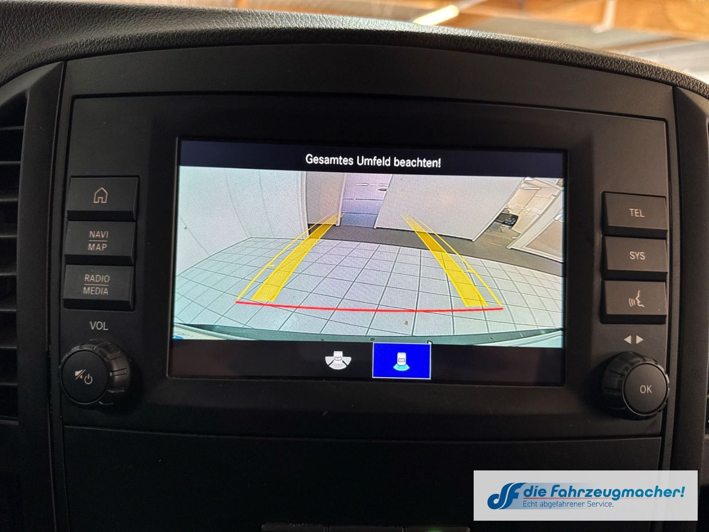 Fahrzeugabbildung Mercedes-Benz Vito Kasten 116 CDI RWD lang Navi DAB SHZ Rückfa