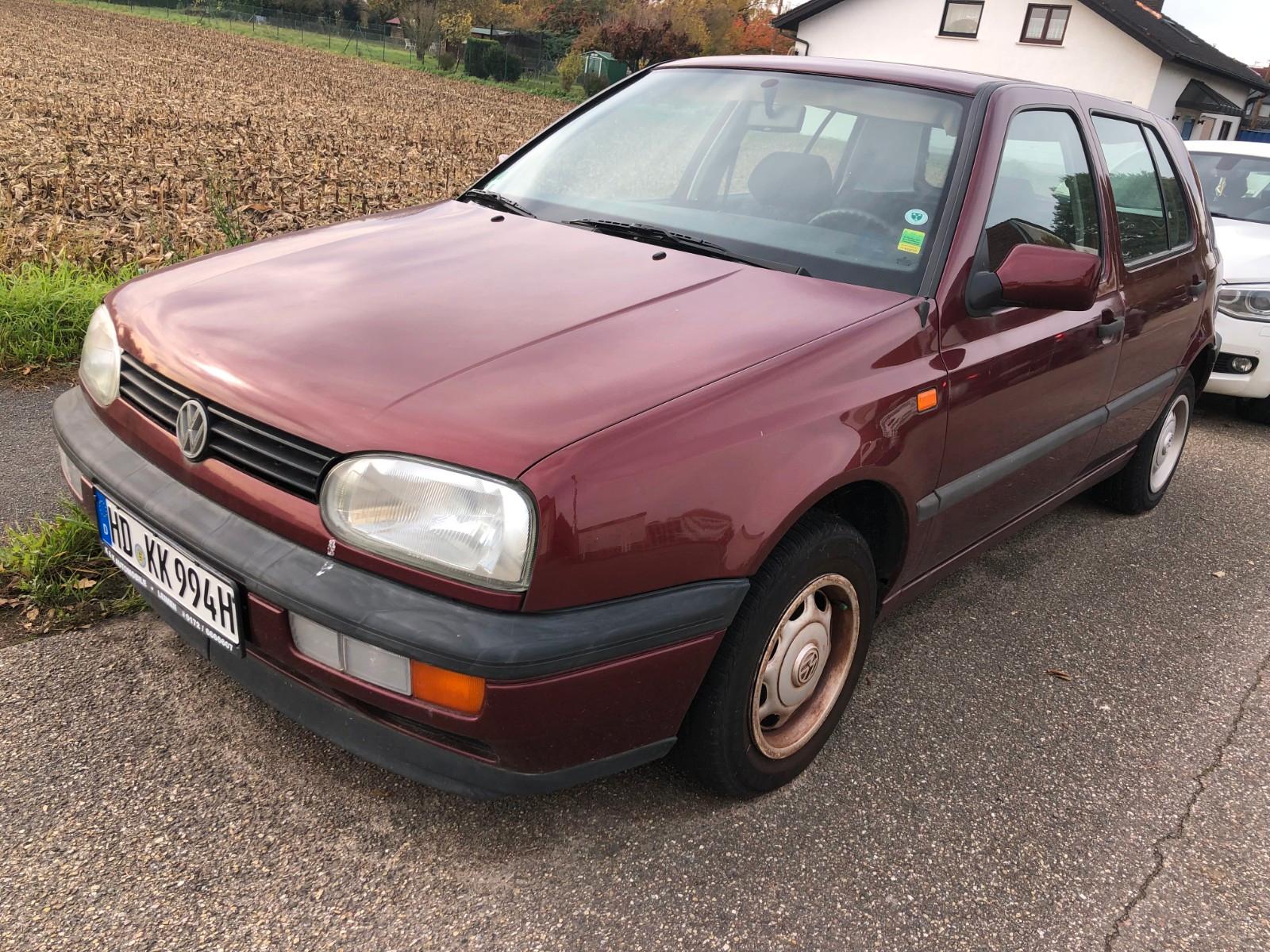 Volkswagen Golf CL Automatik Erst Hand Tüv03/27 Oldteimer H