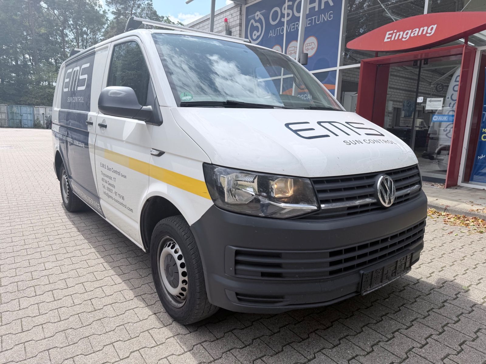 Volkswagen T6 Transporter 2016, 2.0D dīzelis, Manuāls, Furgons, Balts — Latvijā
