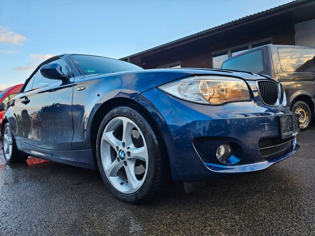 BMW 118 Baureihe 1 Cabrio  Leder Alu PDC Sitzheizung