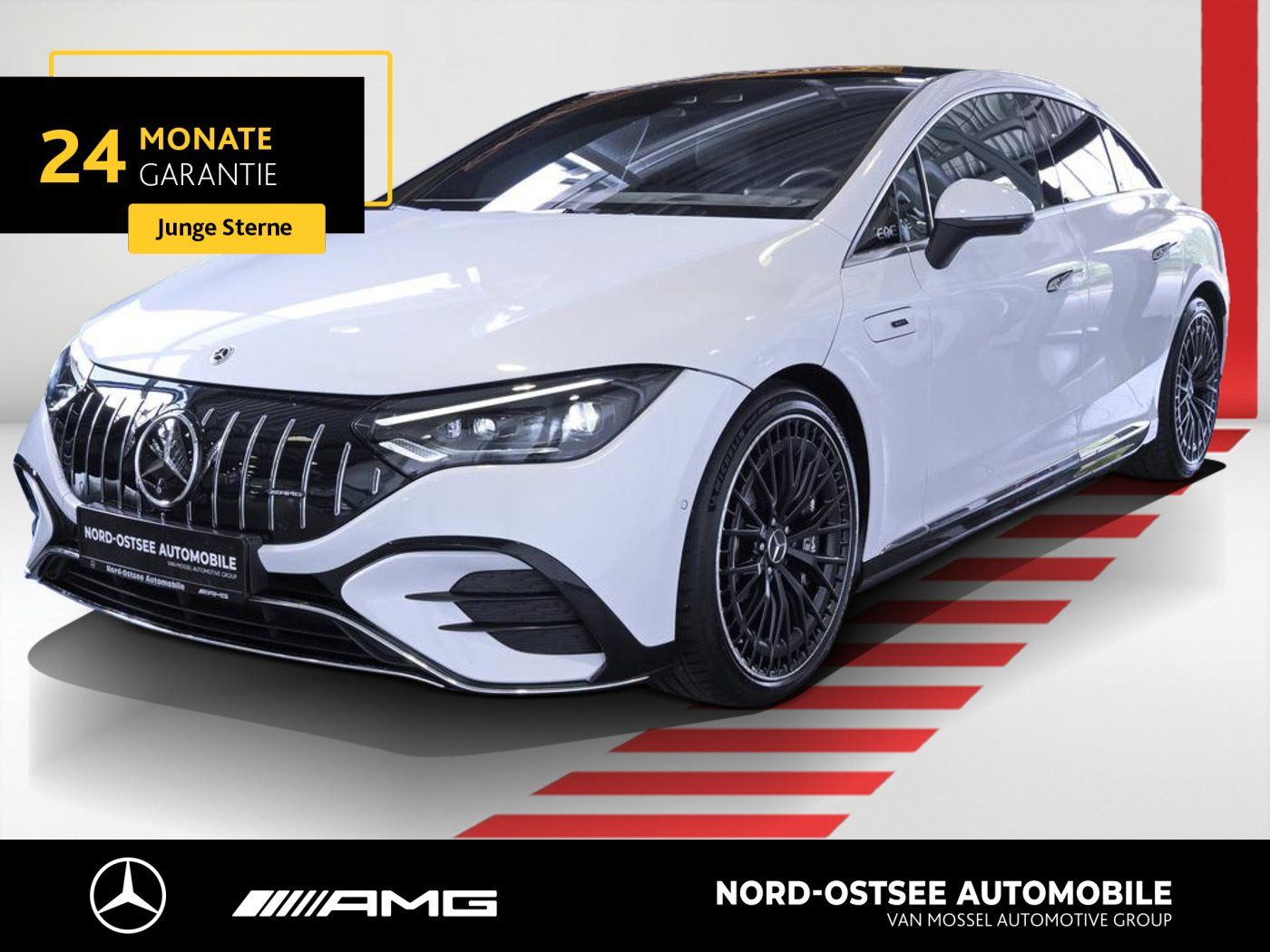 Mercedes-Benz EQE 43 AMG 4M HUD PANO DISTRO 360° KAMERA BURMES