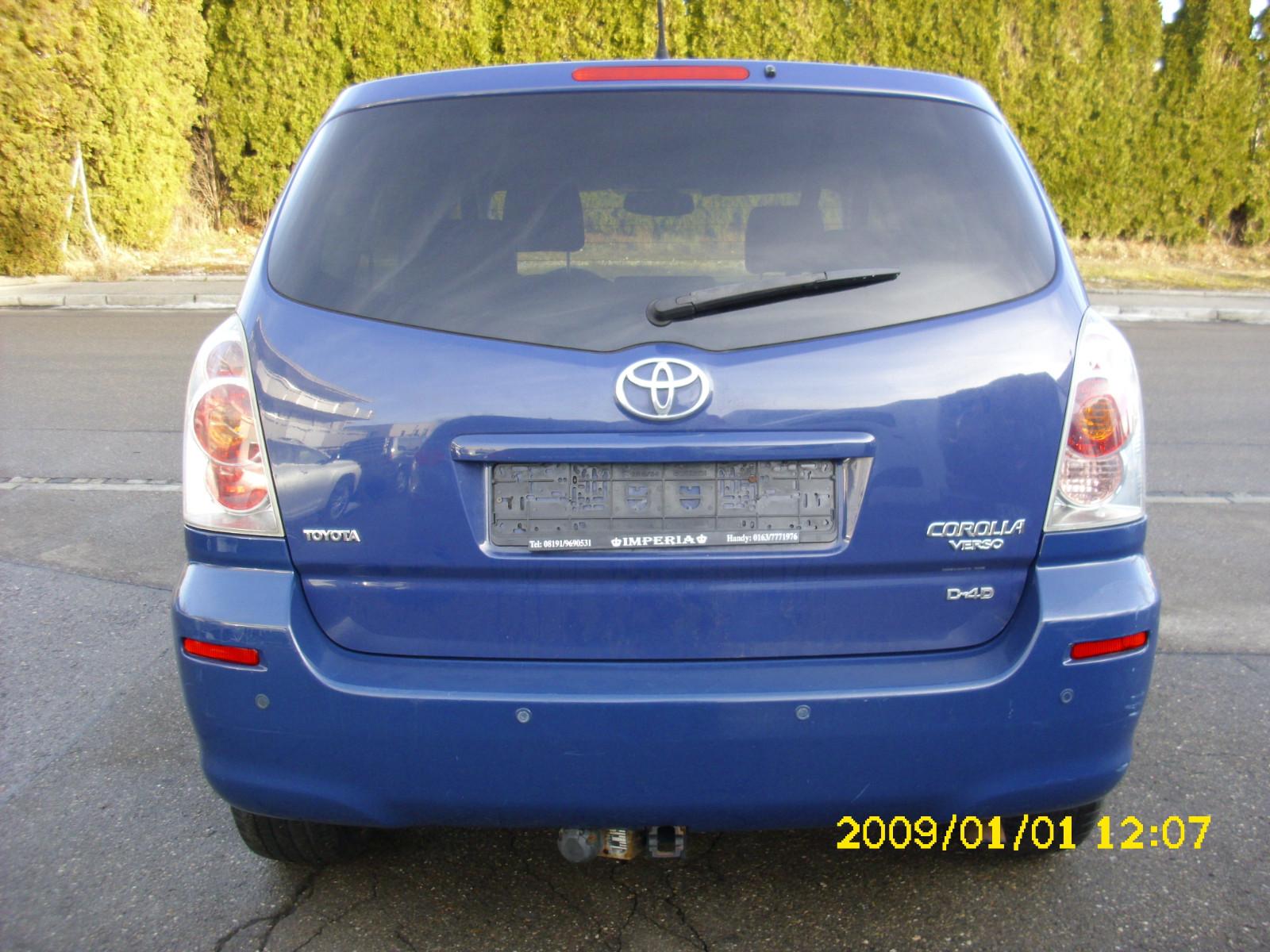 Toyota Corolla Verso 2006 — двигун 2.196 cm³, 177 HP (130kW)