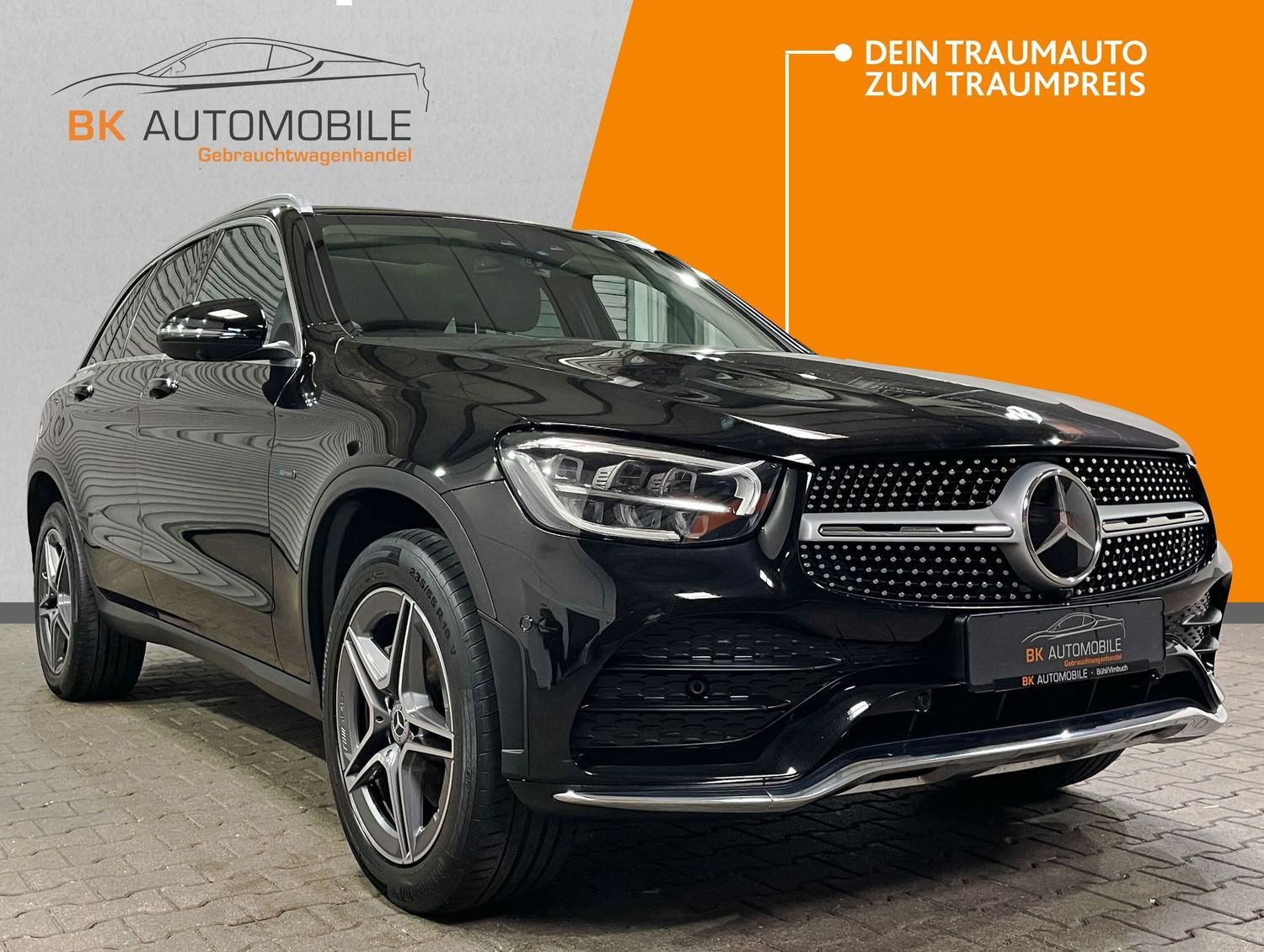 Fahrzeugabbildung Mercedes-Benz GLC 300 de 4M AMG#Pano#Wide#HeadUp#360#Memory