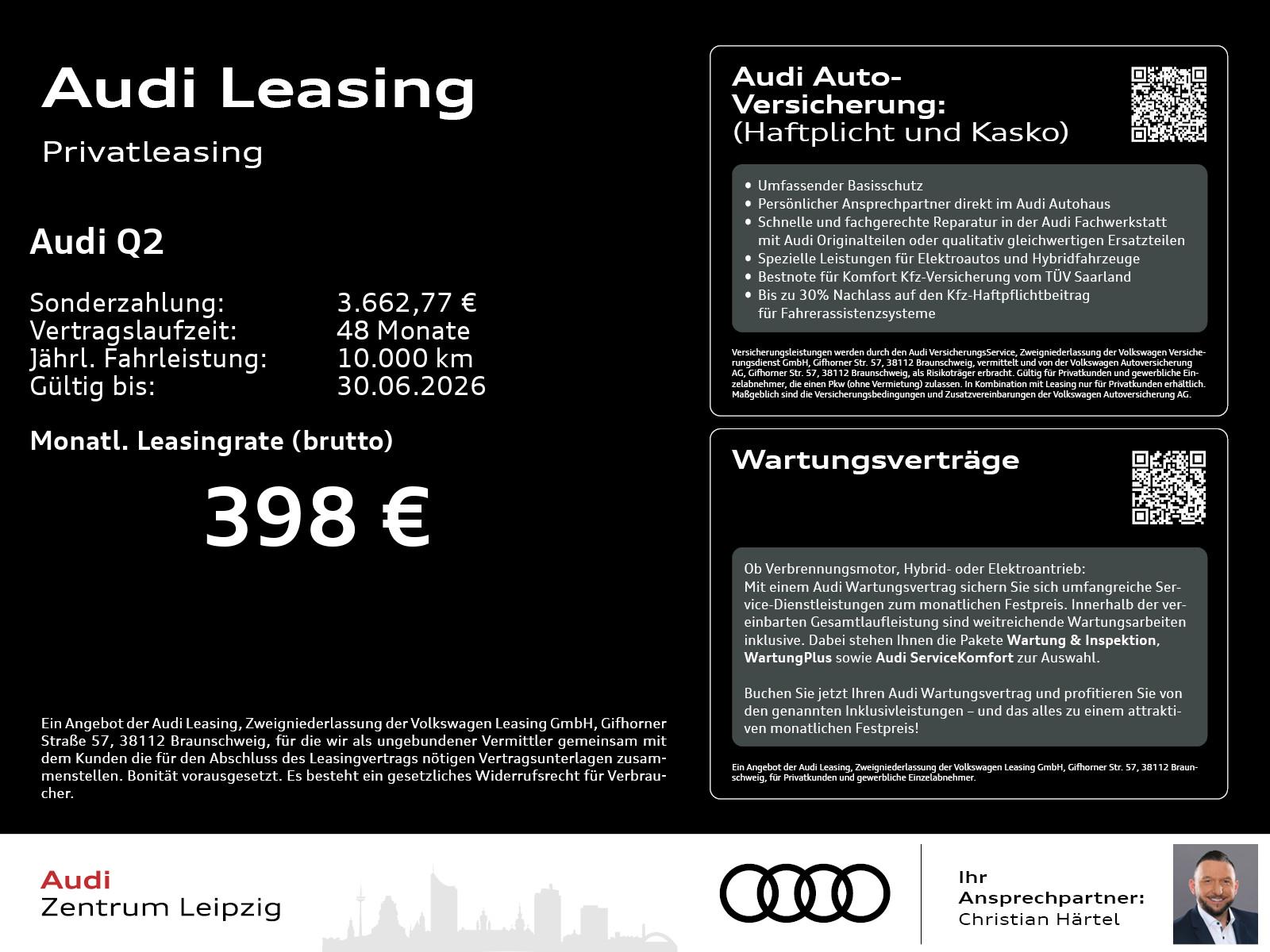 Audi Q2 advanced 35 TFSI S tronic*All-Season*AHK*17**