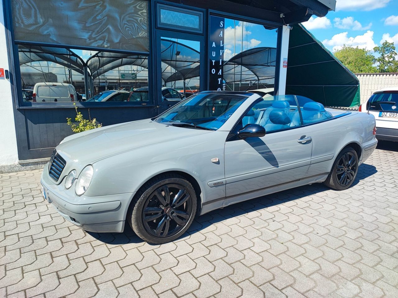 Mercedes CLK 230 1999, 2.3 benzīns, Automāts, Kabriolets, Pelēks — Latvijā