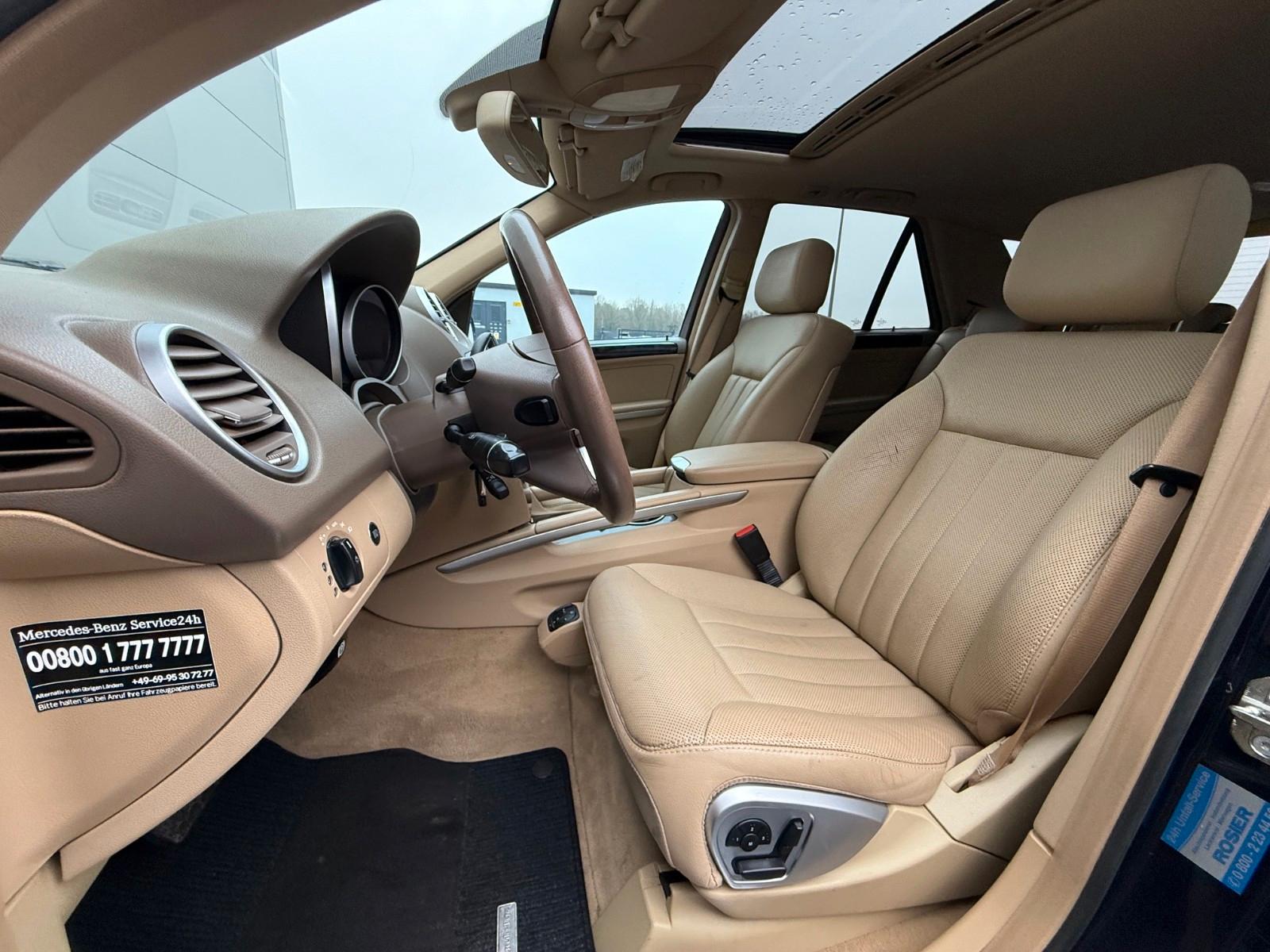 MERCEDES-BENZ ML 420 CDI V8 4.0 306ch 4MATIC - CUIR - TOIT OUVRANT - SIÈGES VENTILÉS - SUSPENSION PNEUMATIQUE - ATTELAGE 3,5T