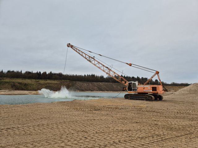 Liebherr HS 841 HD Seilbagger 2x Schleppschaufel