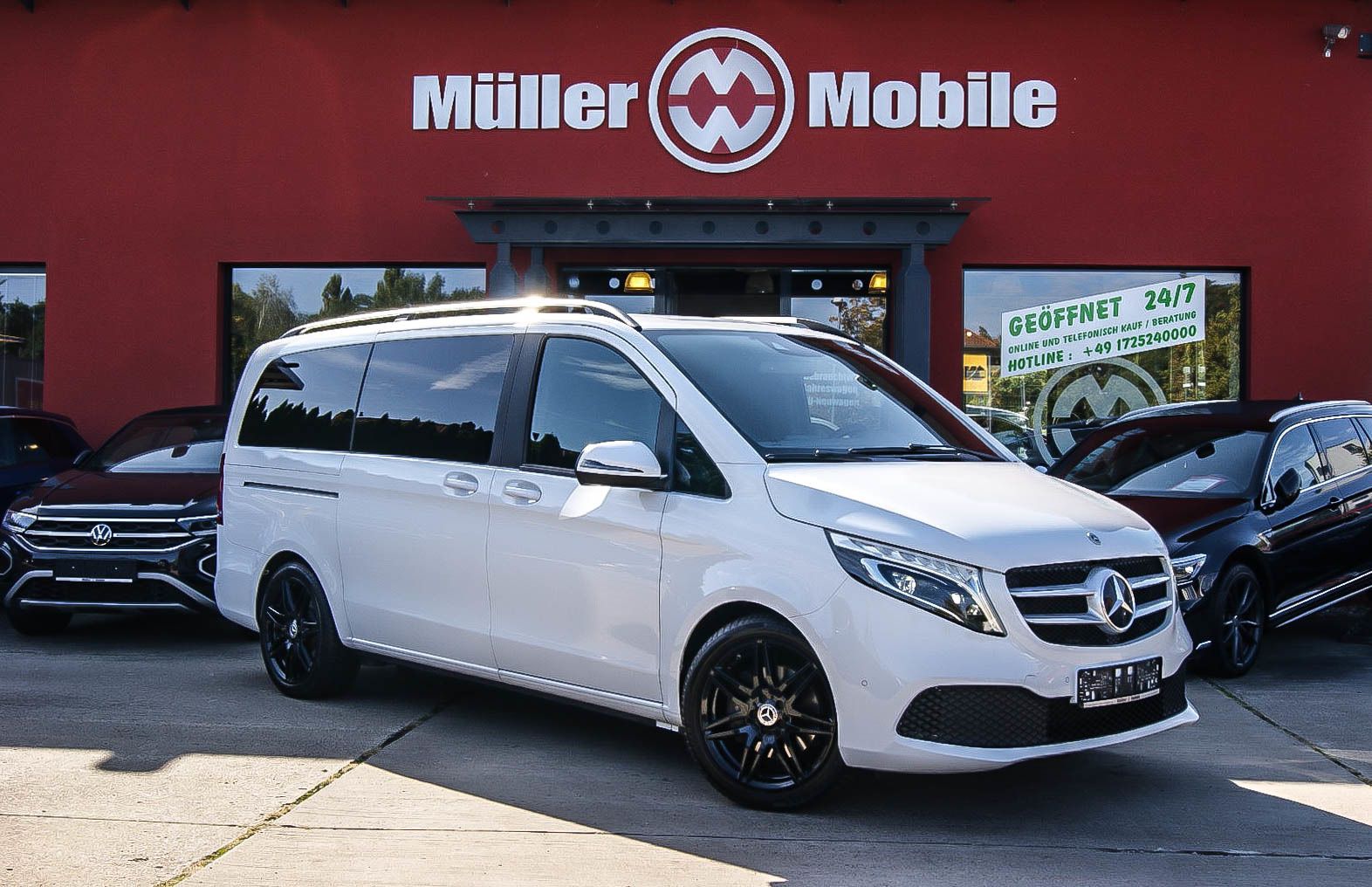 Fahrzeugabbildung Mercedes-Benz V 250 d EDITION AMG MBUX 7-SITZE IQ-LED KAMERA