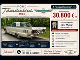 Ford Thunderbird 1960 - American Classic in Bestform - Ford Thunderbird: Limousine