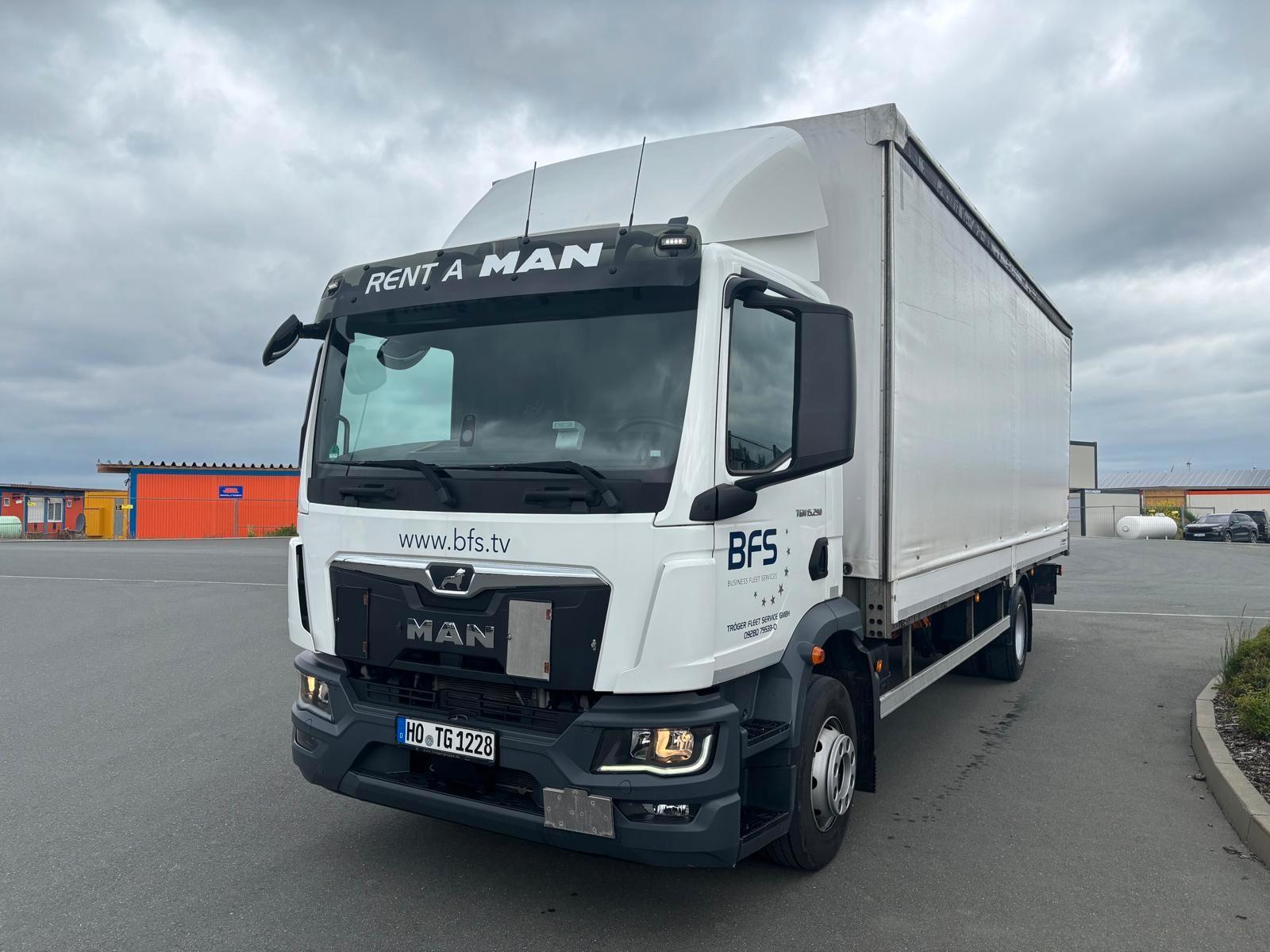 MAN TGM 15.290 Pritsche Plane LBW-Palfinger