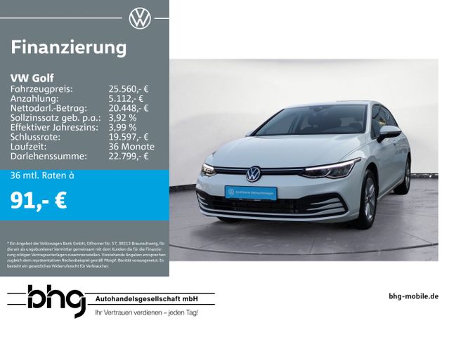 Volkswagen Golf 1.5 eTSI DSG Life #Navi #LED