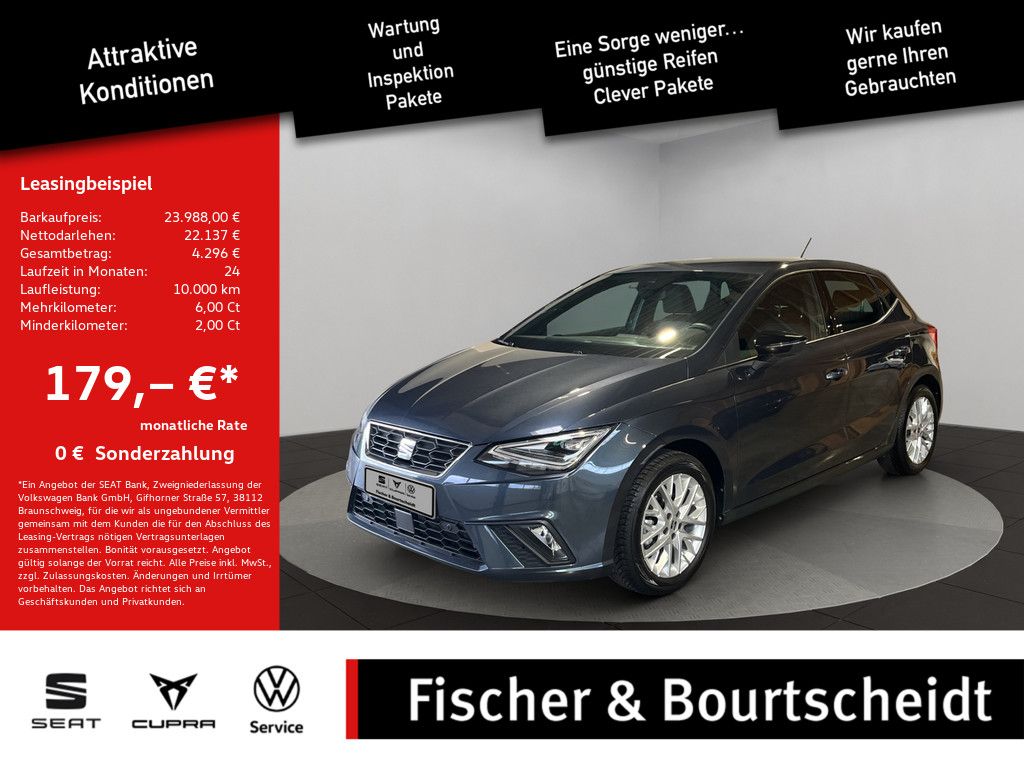 Seat Ibiza 1.0 TSI FR SHZ KAMERA NAVI ACC FACEL. LED