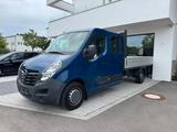 Opel Movano 2.3 Pritsche L3*3,5t*DoKa*7xSitze*AHK*Eu6 - blaue Opel Movano