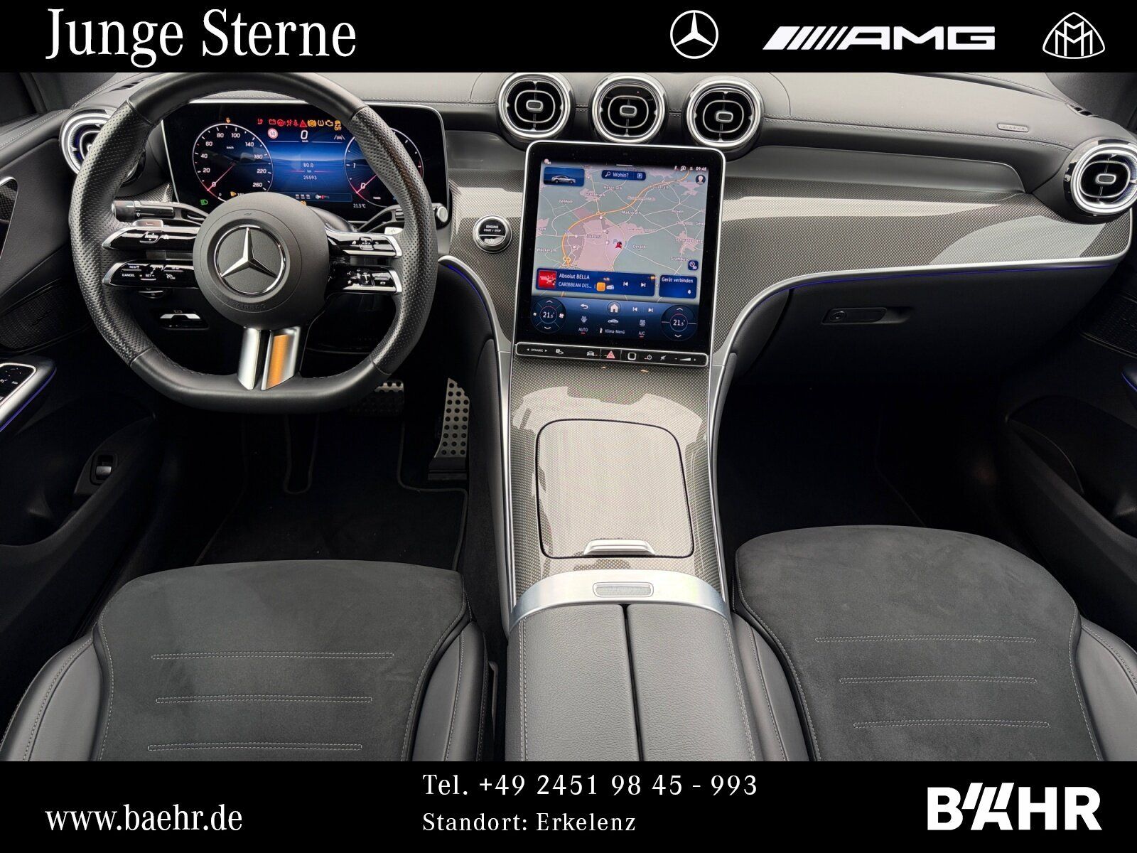 Mercedes-Benz GLC 300 d 4M Coupé AMG Night Pano 360° AHK LMR20 foto 4