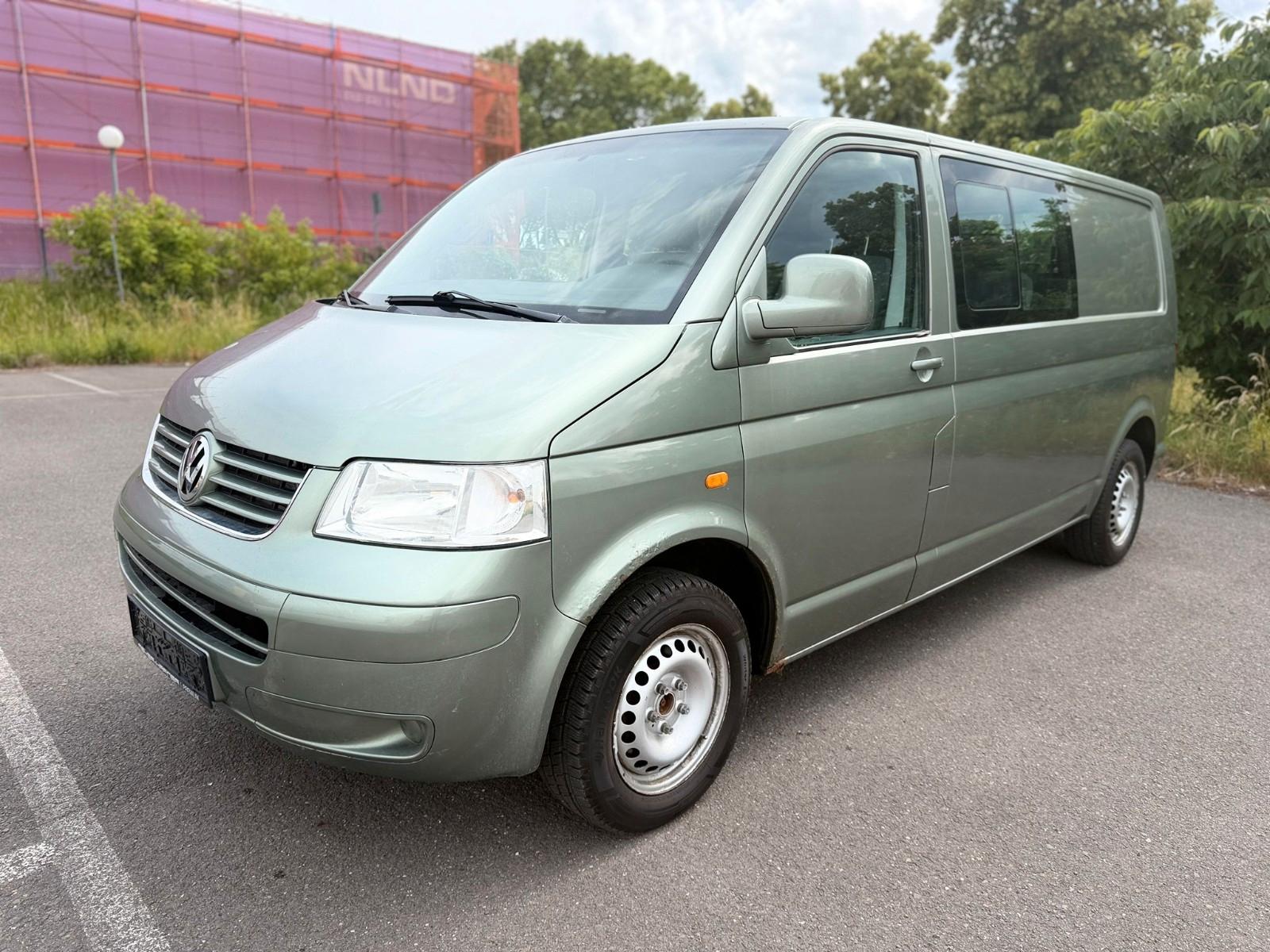 Volkswagen T5 Transporter lang 2,5 TDI*8 Sitze*Klima*AHK*