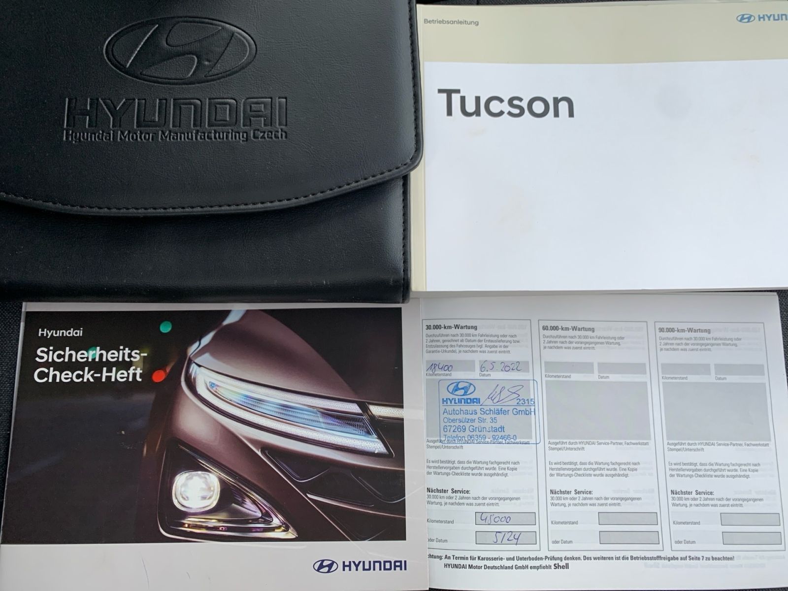 Fahrzeugabbildung Hyundai TUCSON 1.6 Advantage Navi 8x bereift