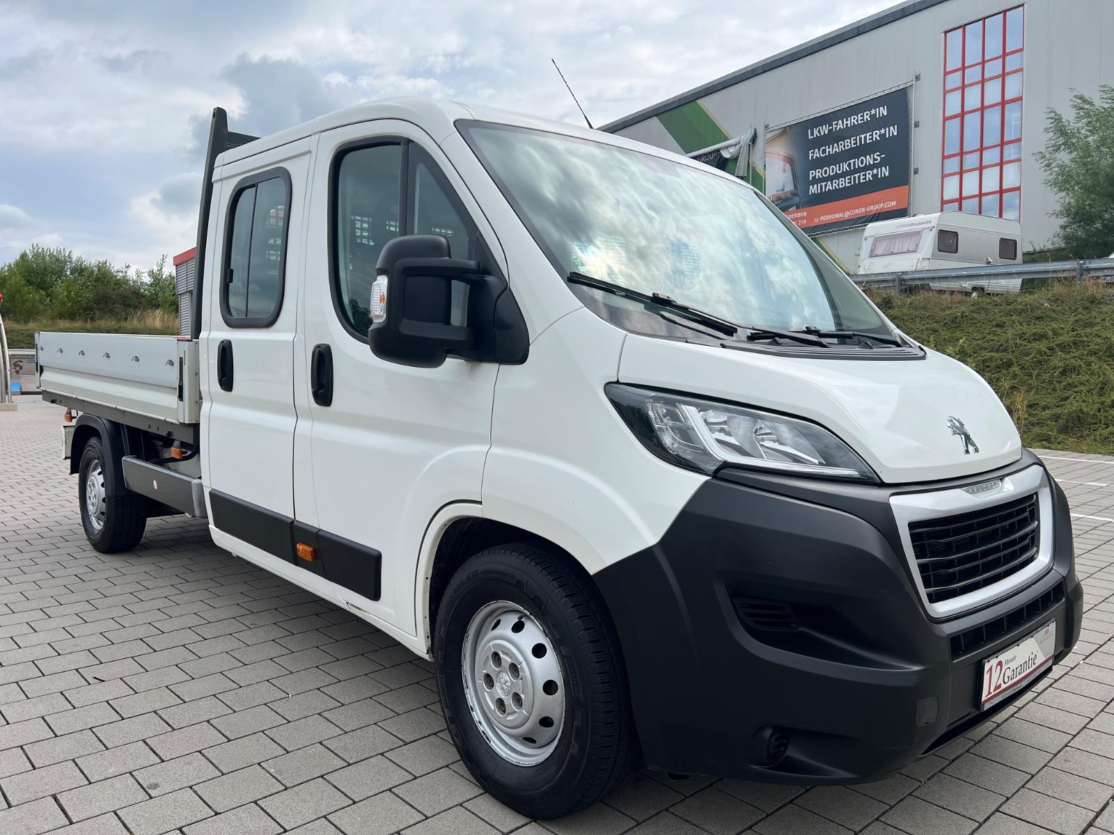 Peugeot Boxer Pritsche Doka. 435 L3 BlueHDi 165*7SITZER*