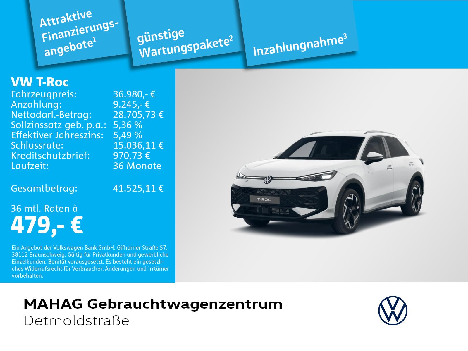 Volkswagen T-Roc R-Line 1.5 eTSI IQ.Light Navi ParkAssistPr, миниатюра 2