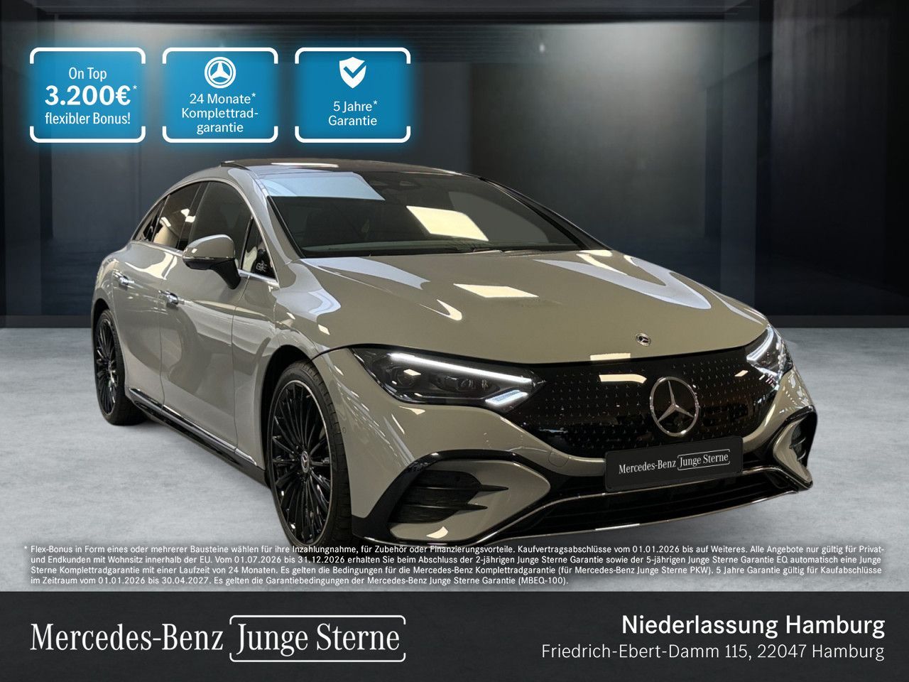 Mercedes-Benz EQE 350 4M AMG PREMIUM+ "21/AIRMATIC/AHK/PANO/