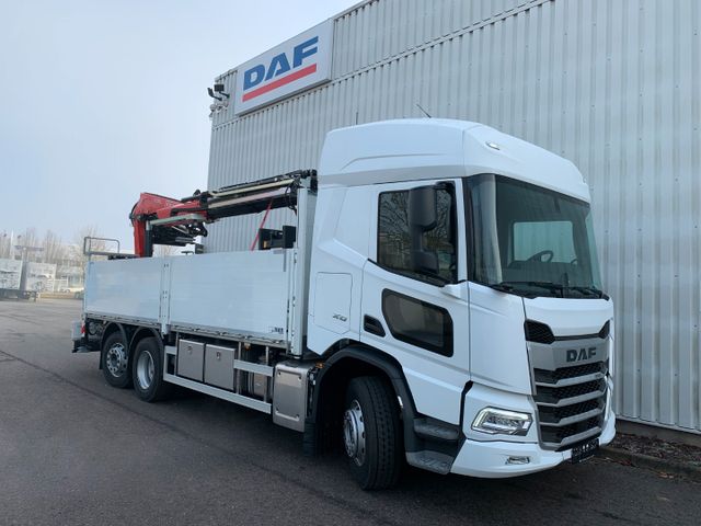 DAF FAN XD 450 Baustoff mit Kran