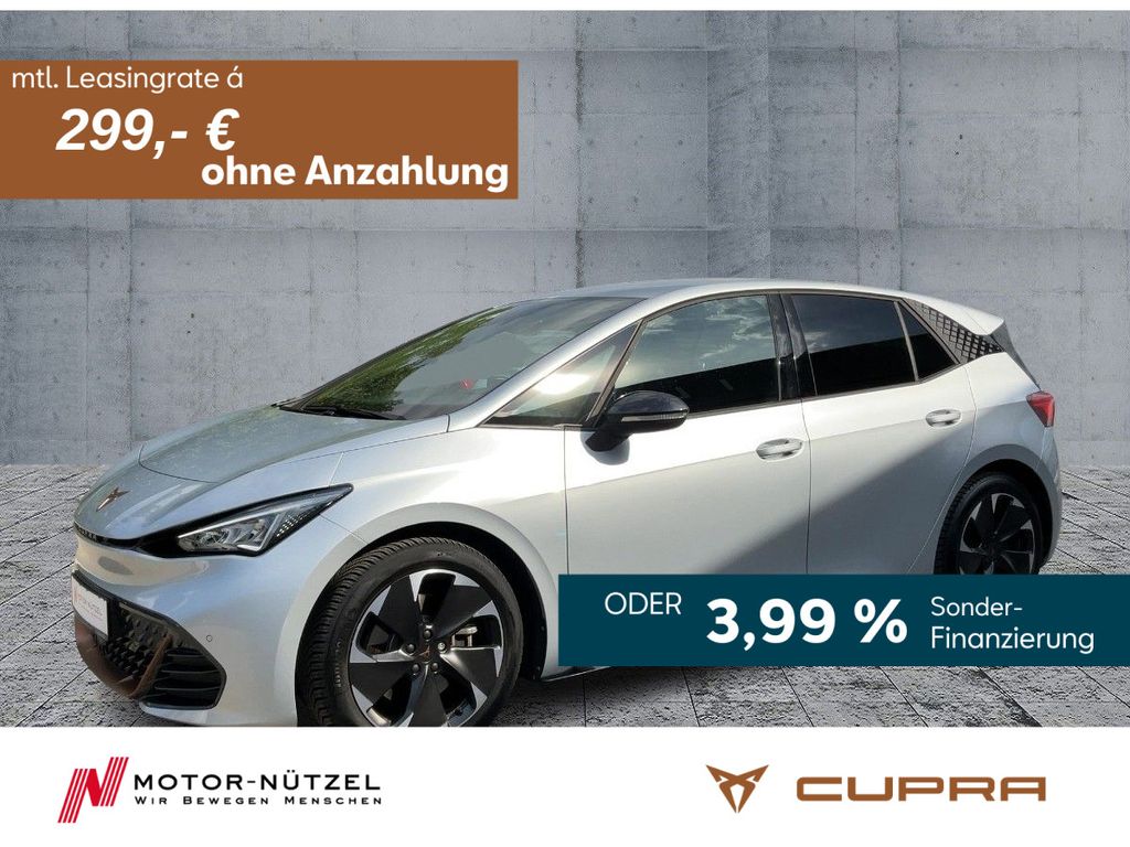 Cupra Born 82 kWh LED+NAVI+ACC+KAMERA+WÄRMEPUMPE+19Z