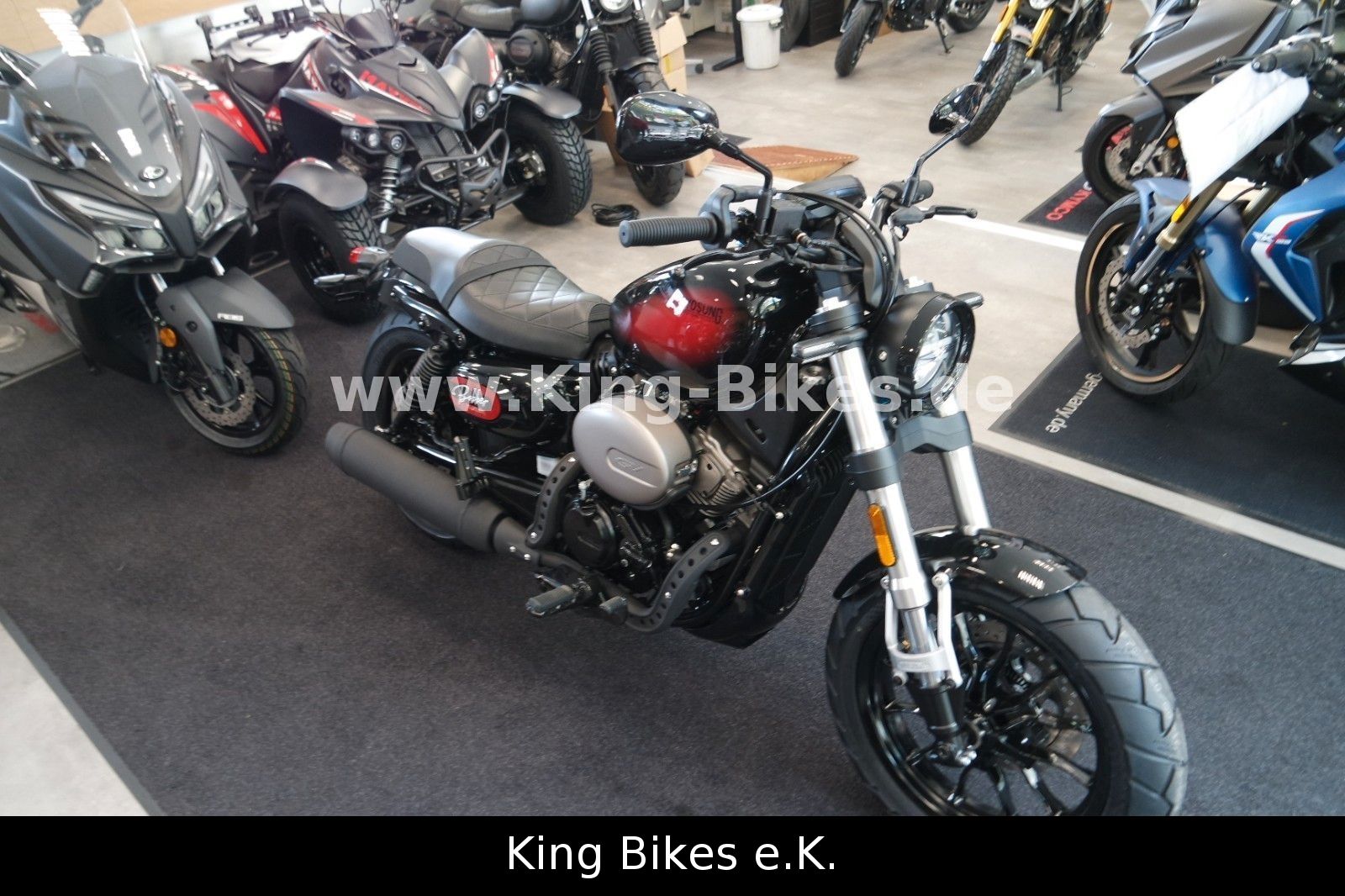 Fahrzeugabbildung Hyosung GV 125i S Aquila EVO ABS - Inkl.3 Jahre Garantie