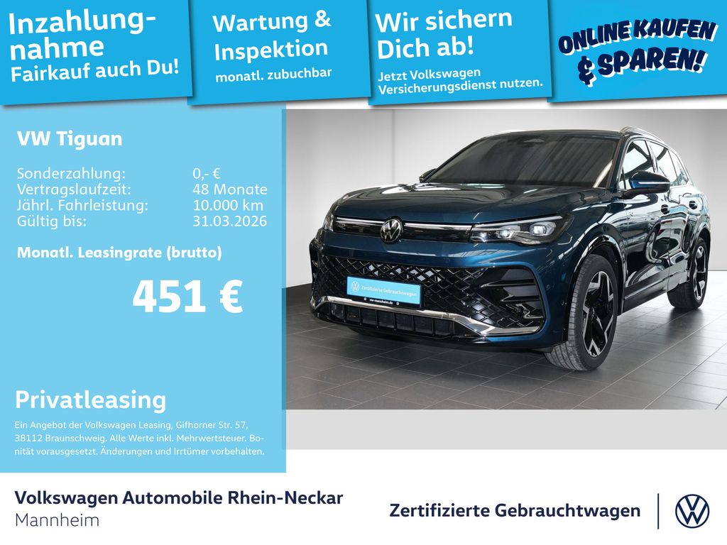 Tiguan 1.5 eTSI R-Line DSG GAR2029 Navi AHK Stan