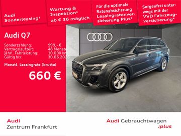 Audi Leasingangebot: Audi Q7 TFSI quattro tiptronic S line LED HuD AHK NAV
