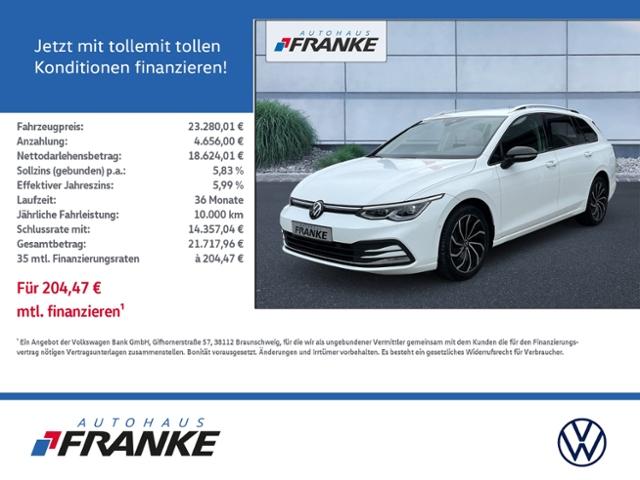 Volkswagen Golf VIII Var. Active 1.5 eTSI, DSG, LED Plus,