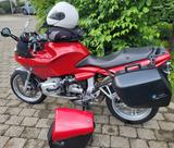 BMW R 1100 S mit Original-Kofferset und Tankrucksack - BMW R1100R